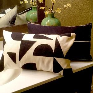 *RARE* MONIQUE LLUILLIER with WEST ELM PILLOW COVER